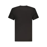 Tommy Hilfiger Black Cotton Men T-Shirt